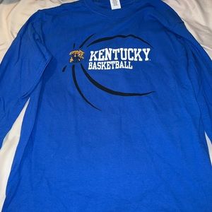 Kentucky basketball long sleeve tshirt